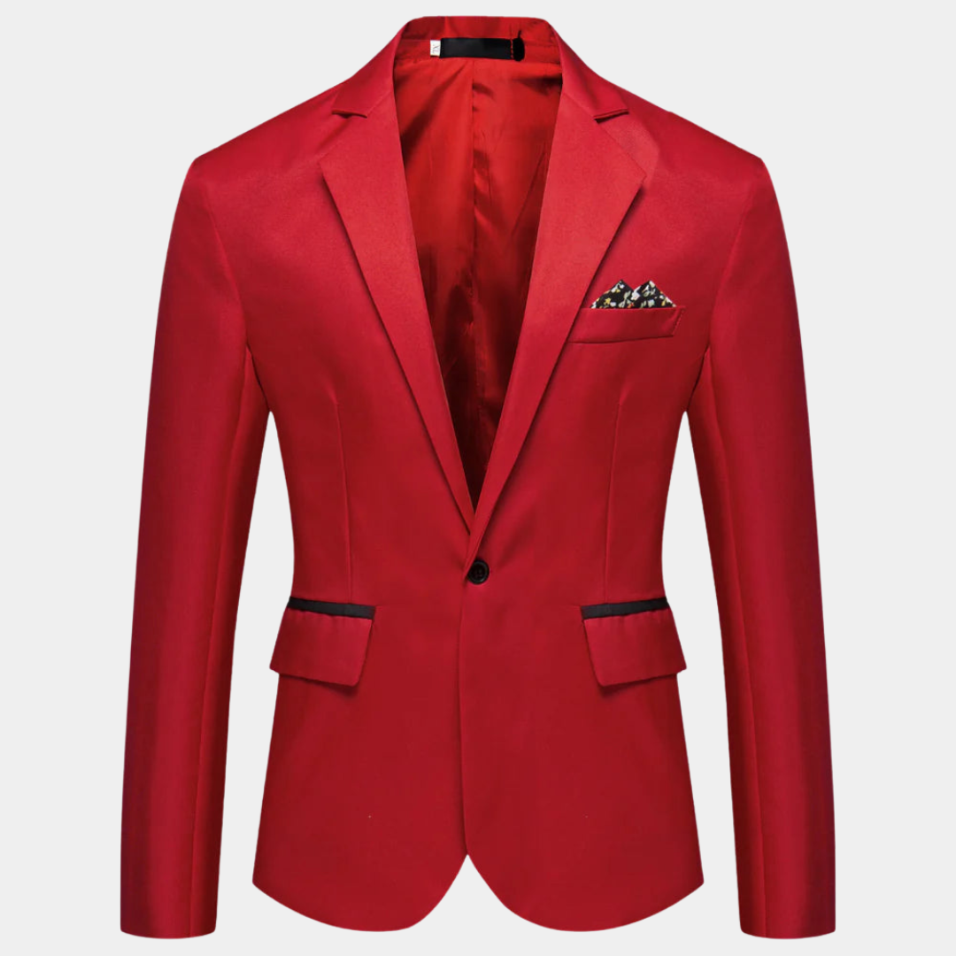 Giacca da uomo dal design moderno e dalla vestibilità comoda