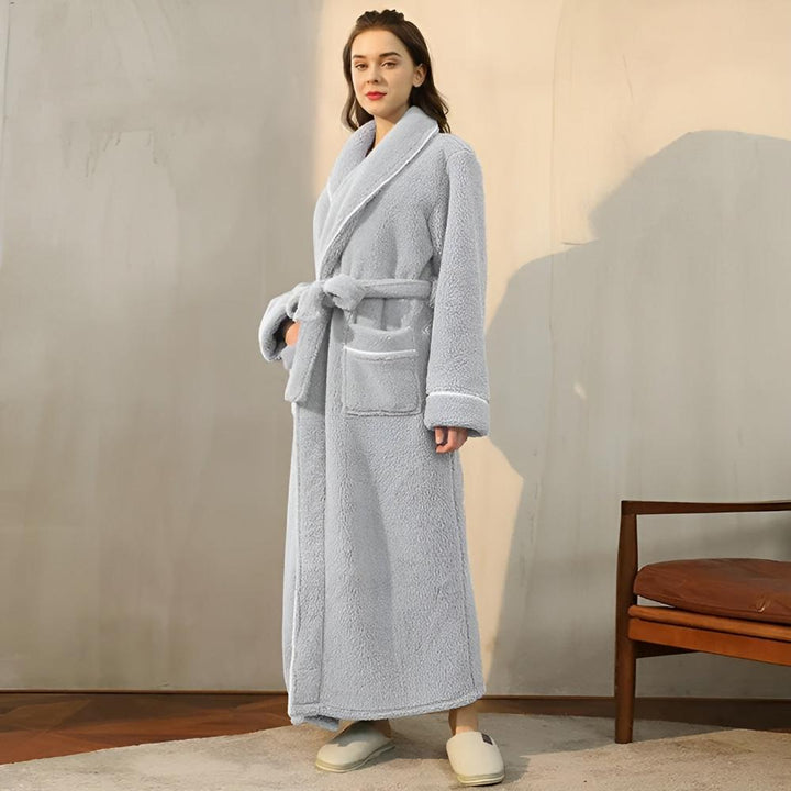 Accappatoio Luxe Fleece Caldo Comfort
