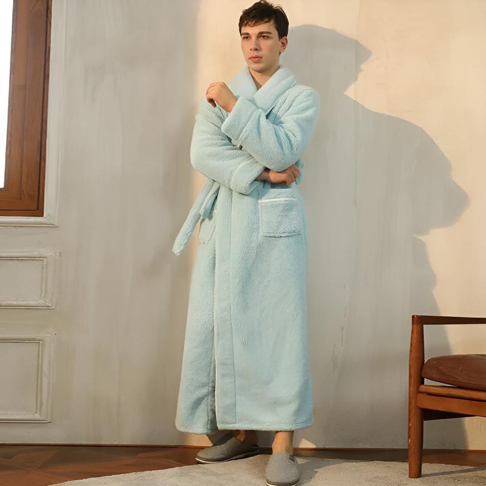 Accappatoio Luxe Fleece Caldo Comfort