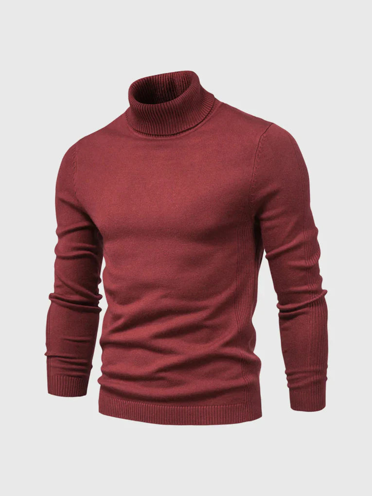 Maglione Collo Alto Uomo – Lavabile e Versatile