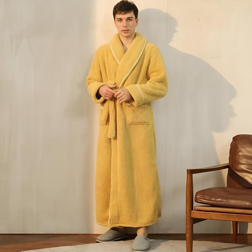Accappatoio Luxe Fleece Caldo Comfort