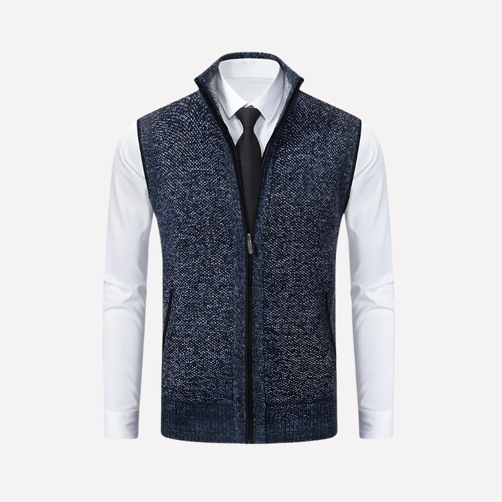 Gilet da Uomo con Zip Anteriore