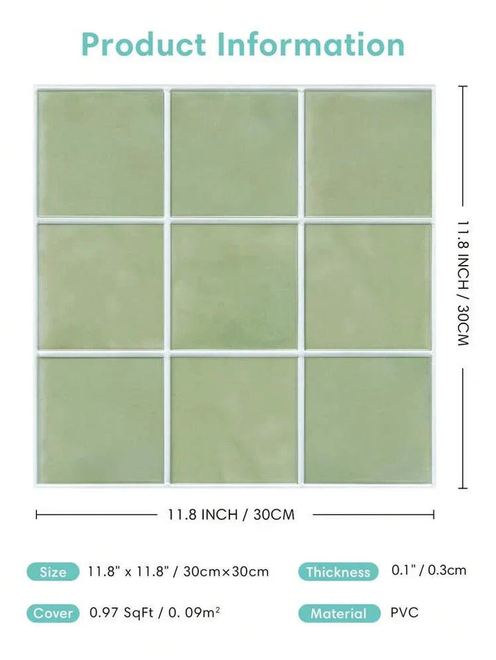 HomeDeco 3D Sfoglia & Adesivo Piastrelle da Muro