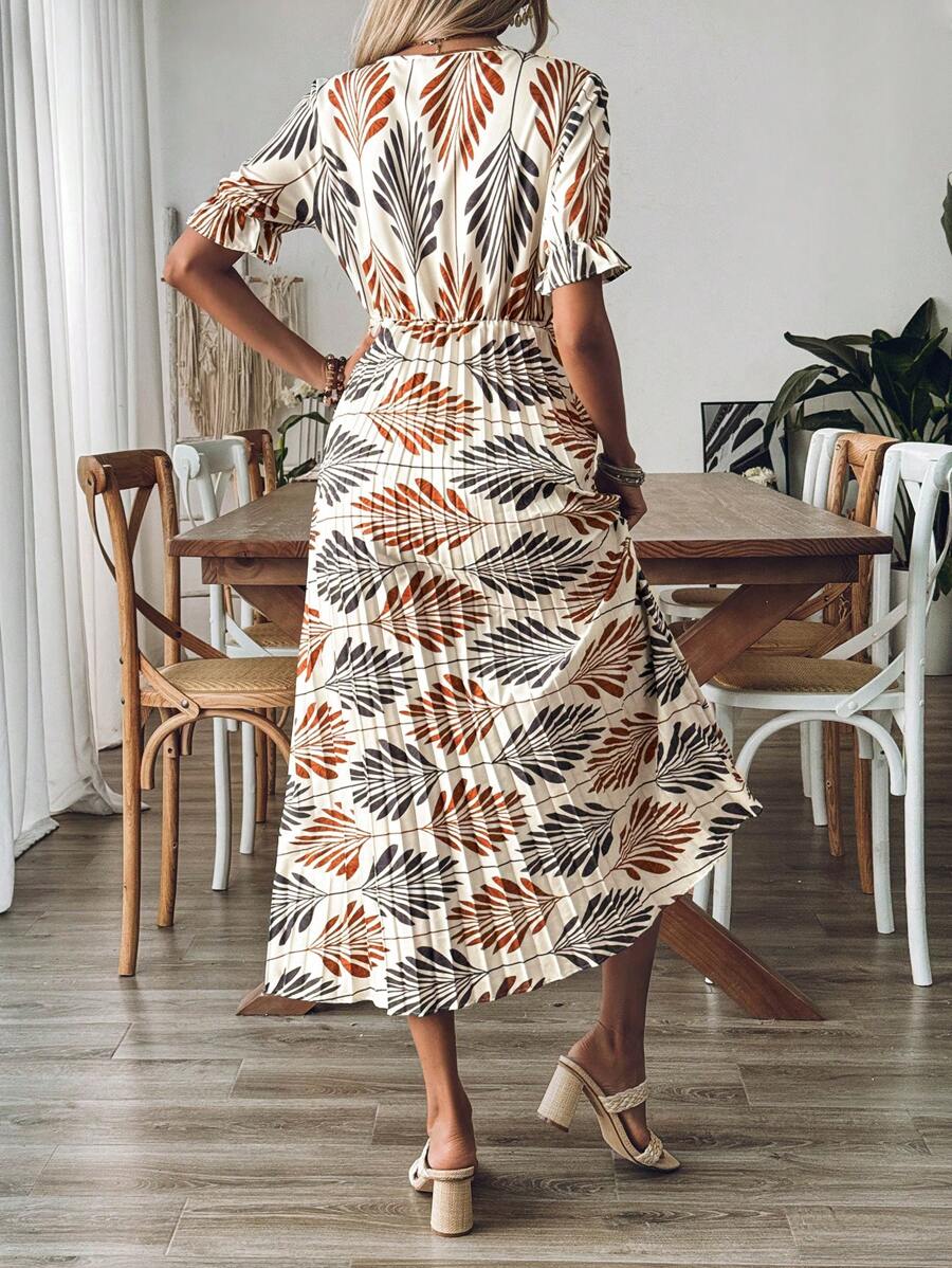 Abito lungo boho swing