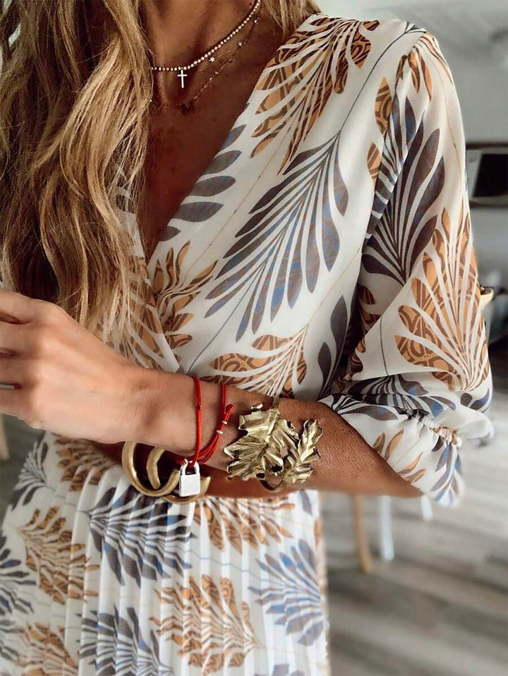 Abito lungo boho swing