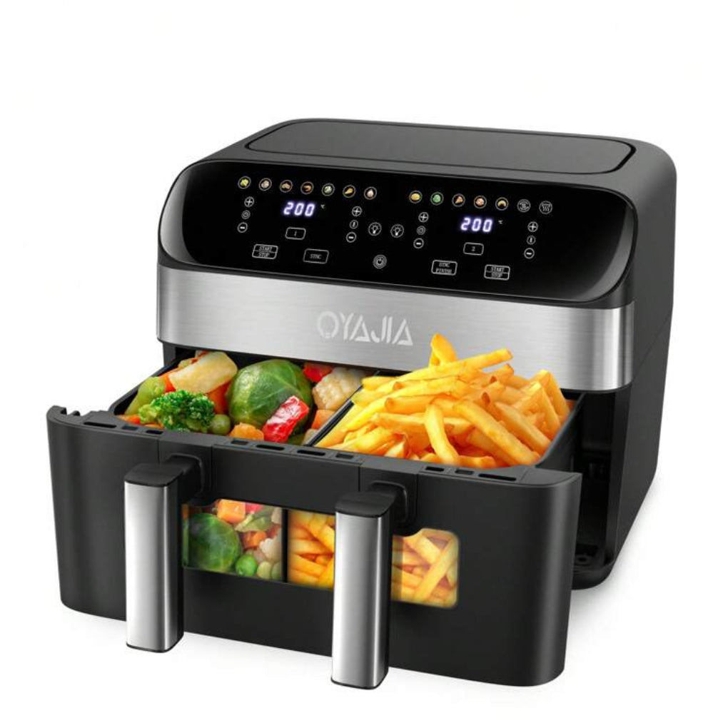 Friggitrice ad Aria Dual Zone 12-in-1 con Sistema a 2 Cestelli