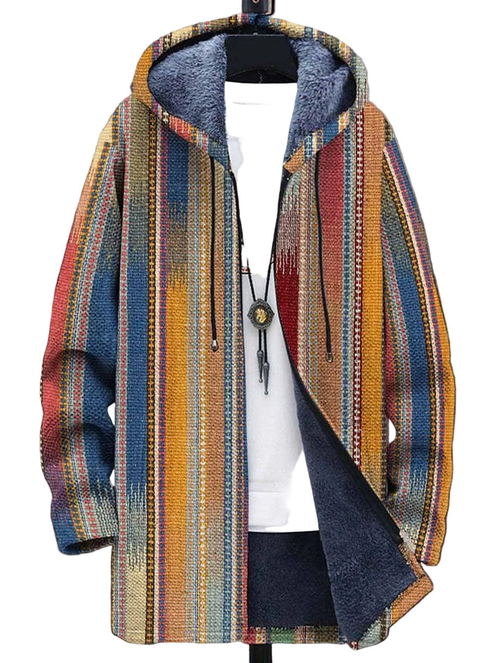 Giubbotto Retro Colorblock per Uomo