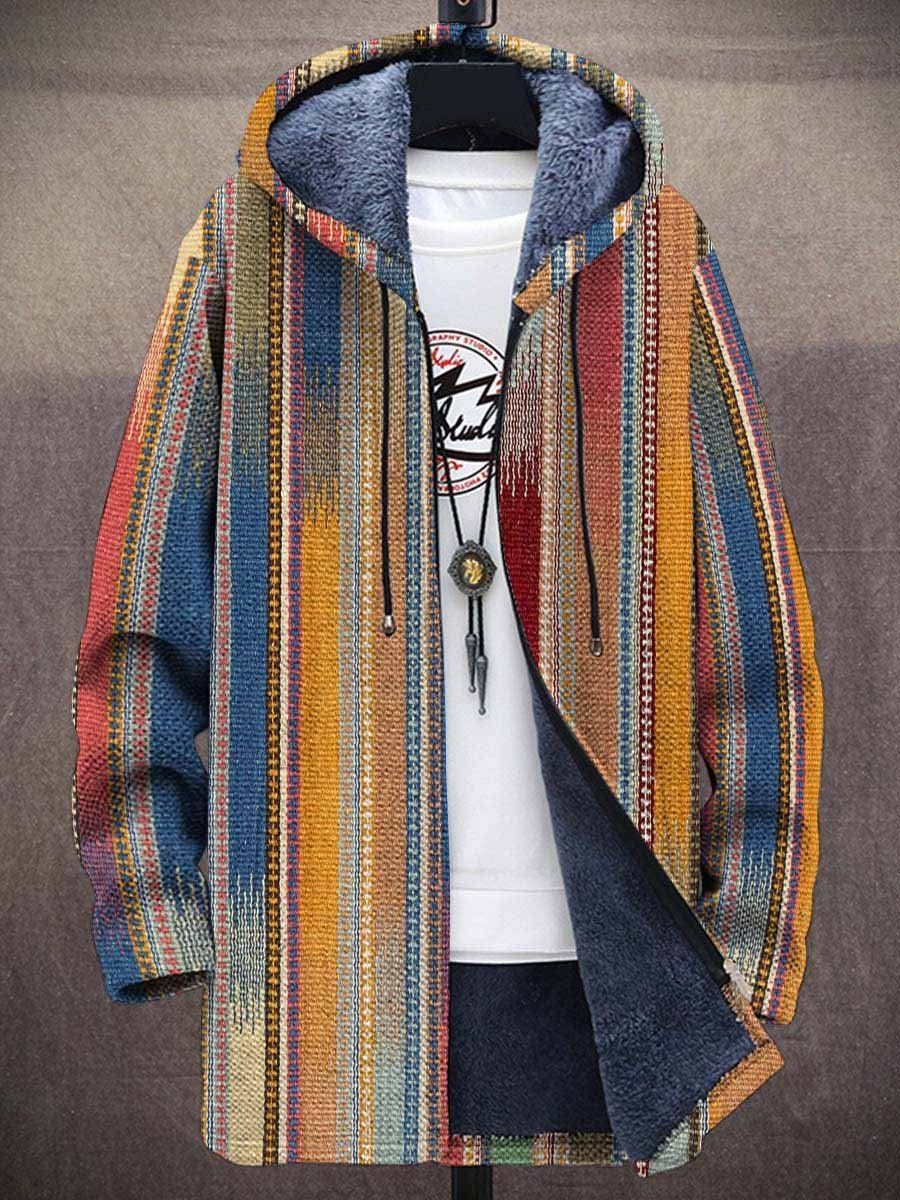Milano – Gilet retrò a blocchi di colore da uomo