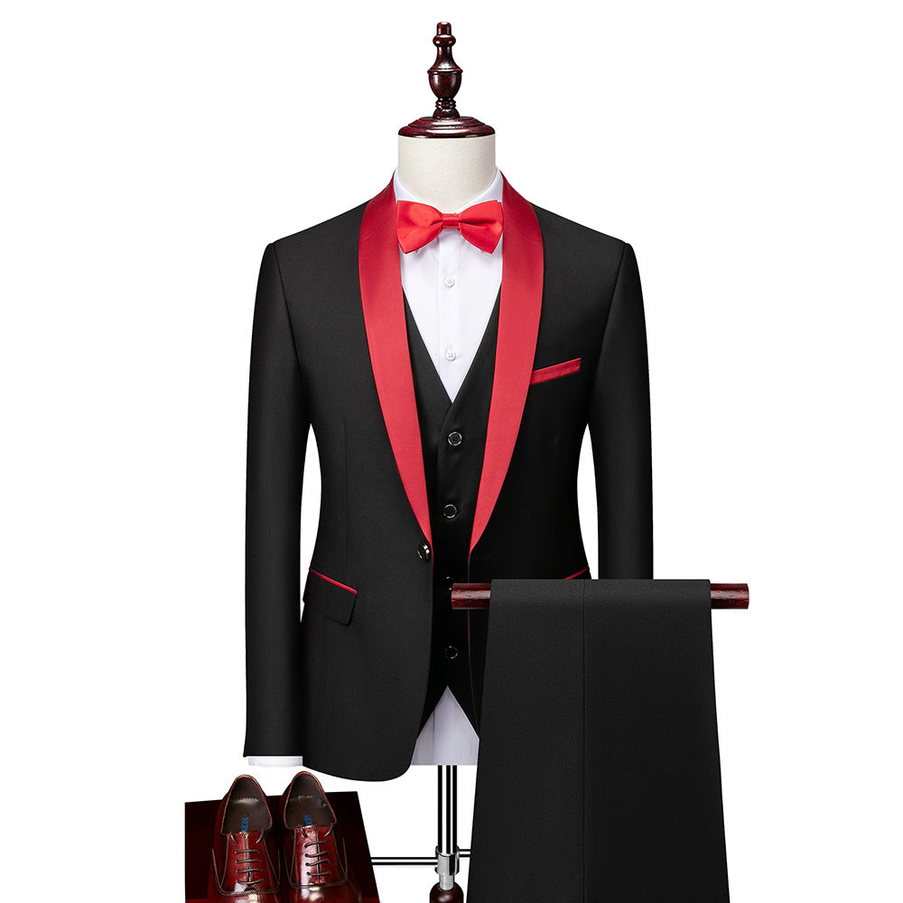 Completo Slim Fit Uomo 3 Pezzi
