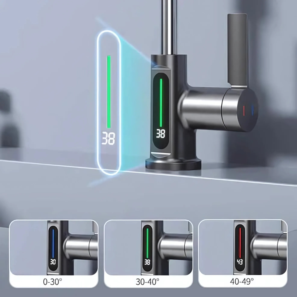 Rubinetto LED Flessibile per Cucina e Bagno