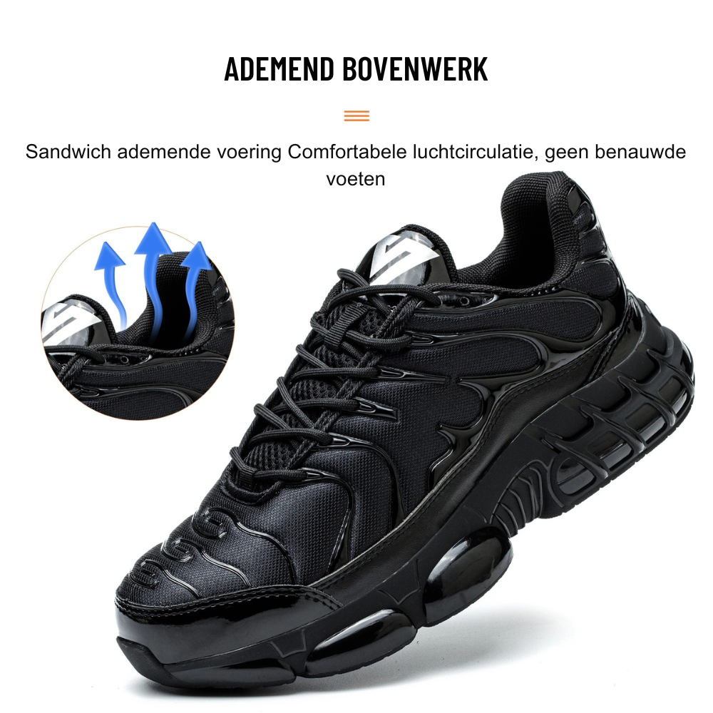 Jaxon – Scarpe antinfortunistiche con puntale in acciaio da uomo