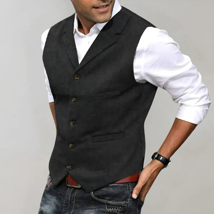 Gilet Elegante da Uomo – Strato Raffinato per Look Formali