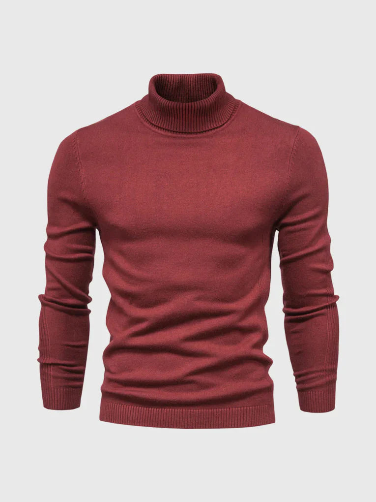 Maglione Collo Alto Uomo – Lavabile e Versatile