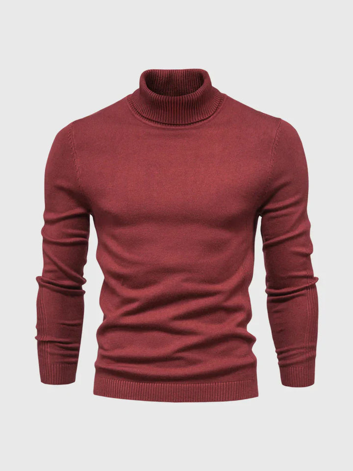 Maglione Collo Alto Uomo – Lavabile e Versatile