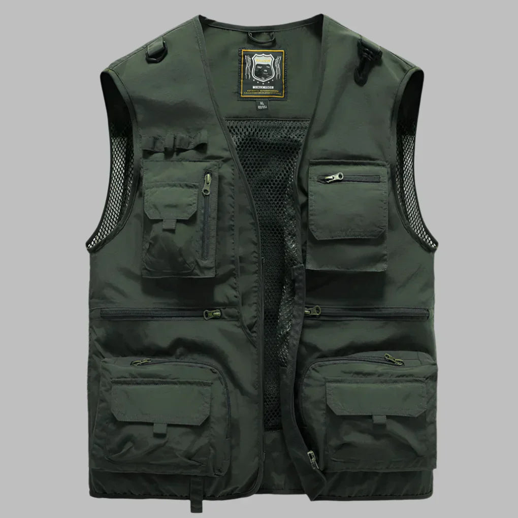 Gilet Estivo Multi-Tasche per Uomo