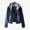 Giacca Denim Cropped Stylish per Donne
