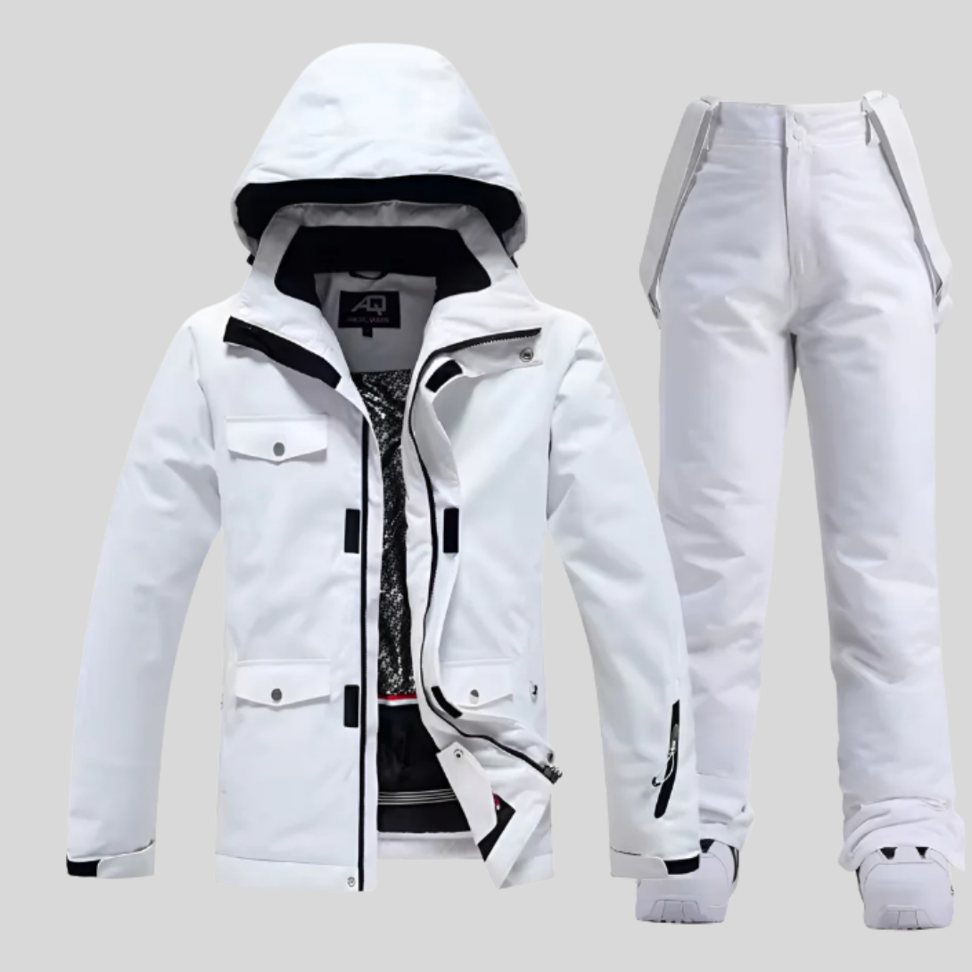 Completo da sci giacca e pantaloni da donna