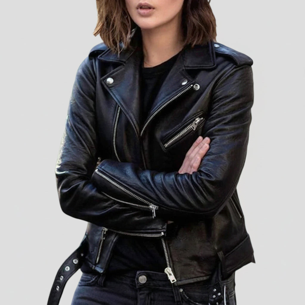 Giacca Biker Vintage per Donne