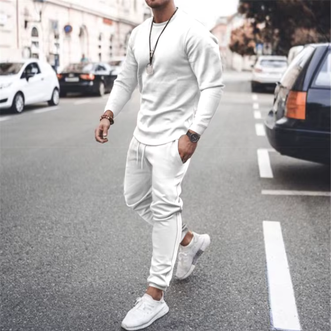 Set casual a due pezzi da uomo