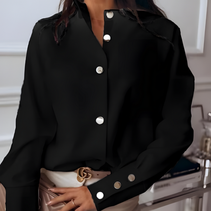 Camicia Donna con Bottoni – Stile Casual Quilted