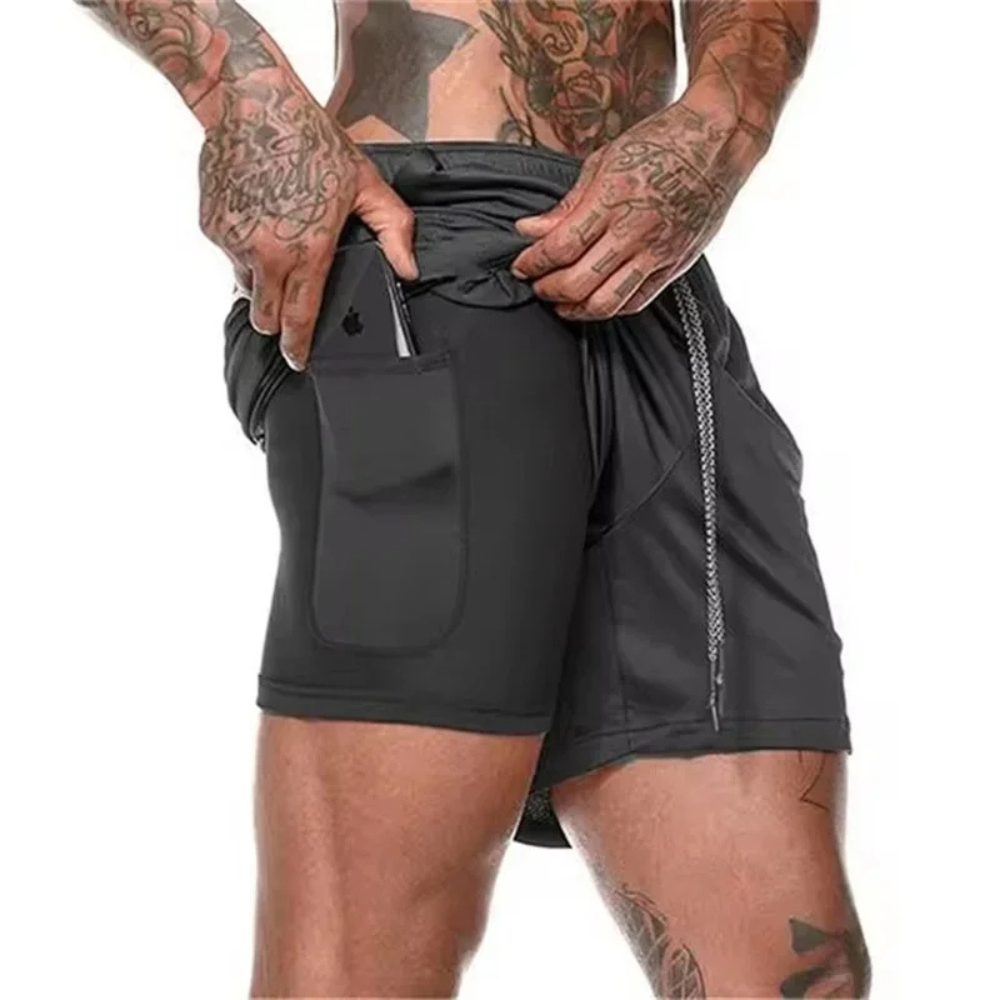 Shorts Sportivi 2-in-1 per Uomo
