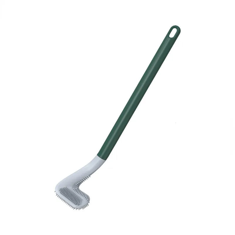Scopino WC con setole in TPR e supporto a parete