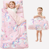 Tappetino per sonnellino per bambini con cuscino e coperta