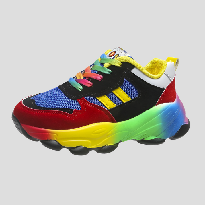 Scarpe da ginnastica ortopediche colorate da donna
