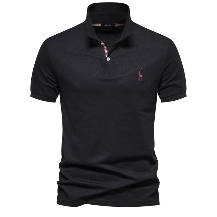 Polo classica da uomo con ricamo: stile intramontabile con dettagli raffinati