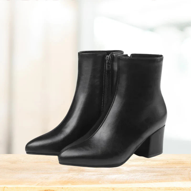 Stivaletti metallizzati da donna