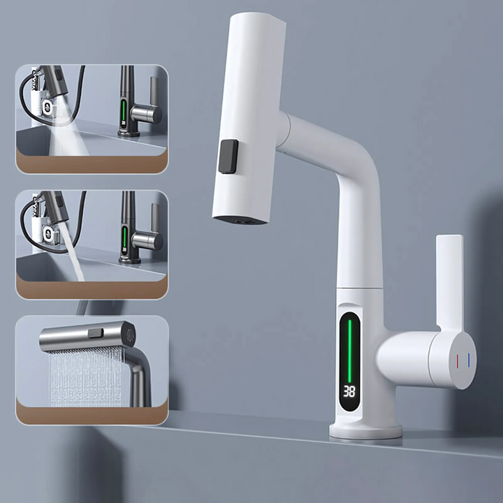 Rubinetto LED Flessibile per Cucina e Bagno