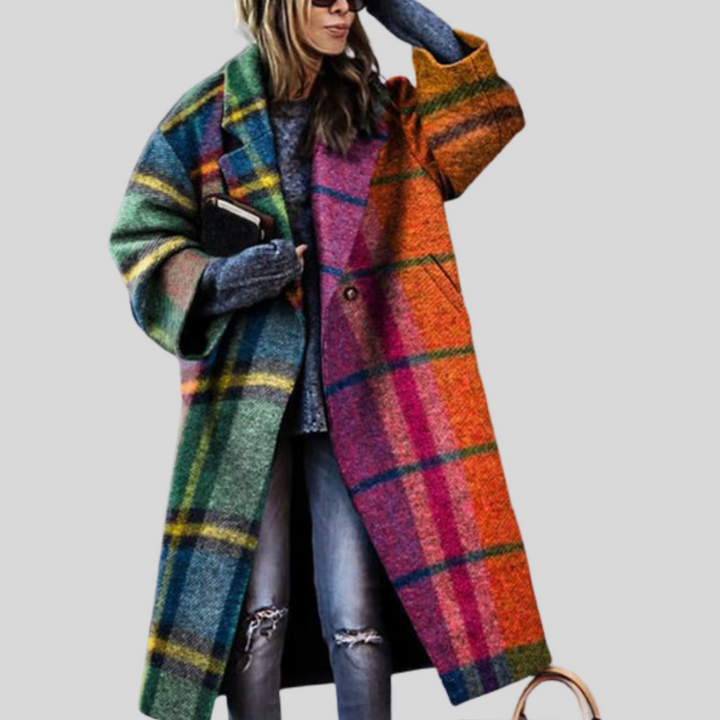 Cappotto Invernale Lungo da Donna – Karlina Pezzo Caldo a Strati
