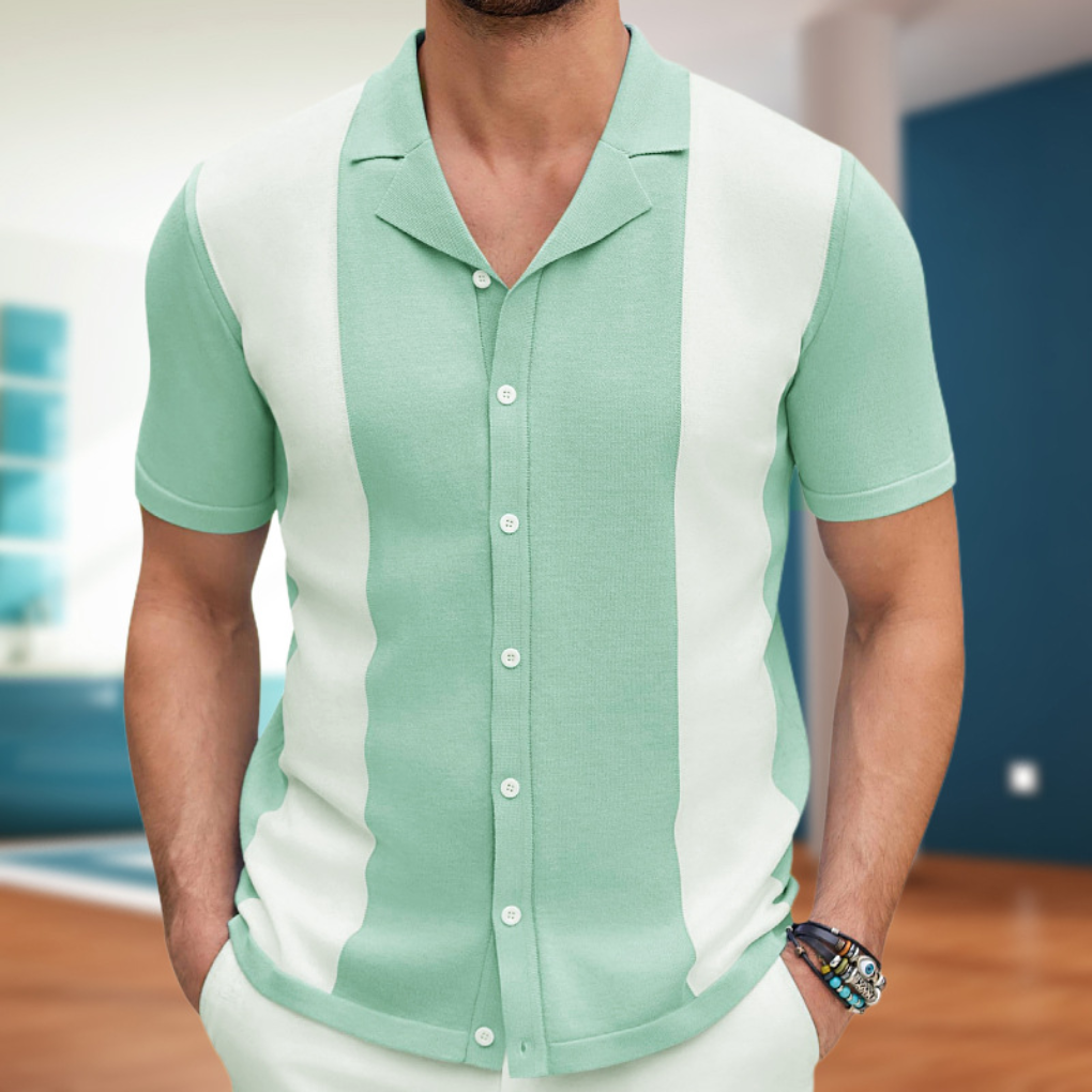 Camicia Casual Elegante in Cotone da Uomo