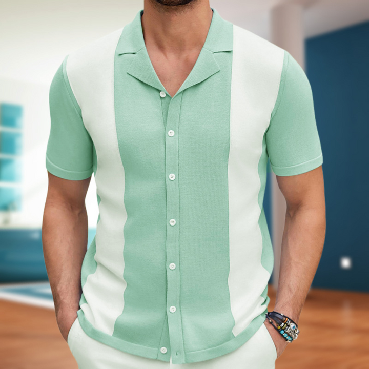 Camicia Casual Elegante da Uomo in Cotone