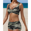 Isla – Costume da bagno donna stampato a due pezzi | Regolabile