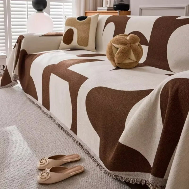 Copertura per Sofa Geometrica Moderna