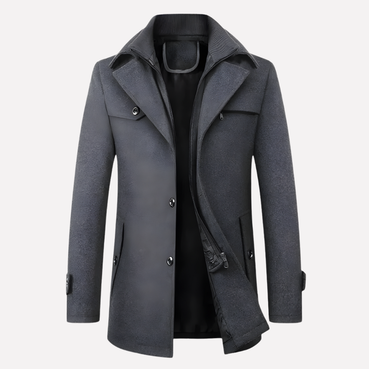 Cappotto Classico in Lana per Uomini