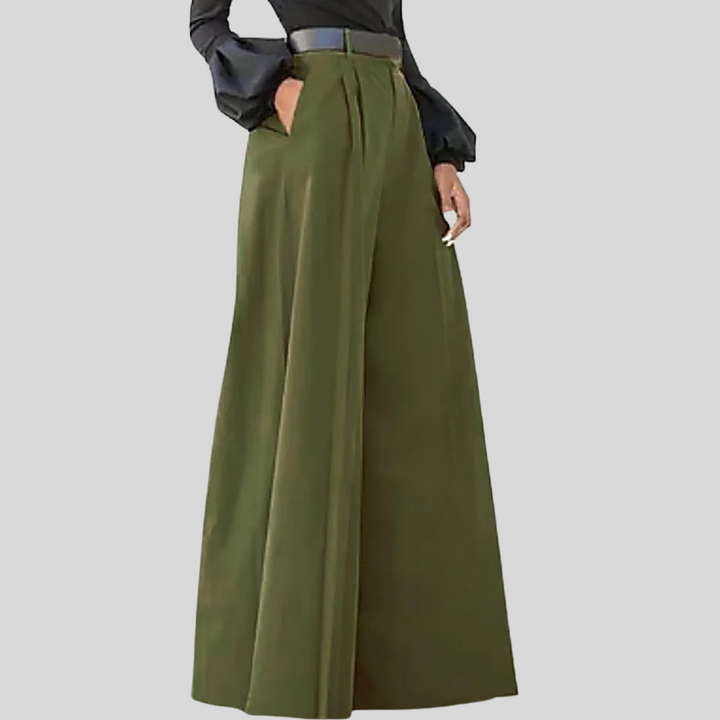Pantaloni Largo Donna – Stile Senza Sforzo con Flusso Moderno