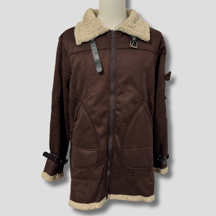 Giacca Biker Camel da Uomo