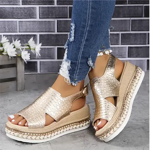 Aria – Sandali Piattaforma Stylish per Donne | Estate