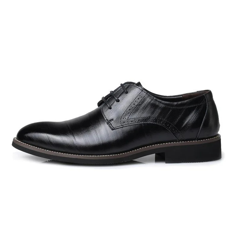 Scarpe Oxford stringate in similpelle vegana da uomo