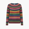 Maglione da donna in maglia con collo tondo