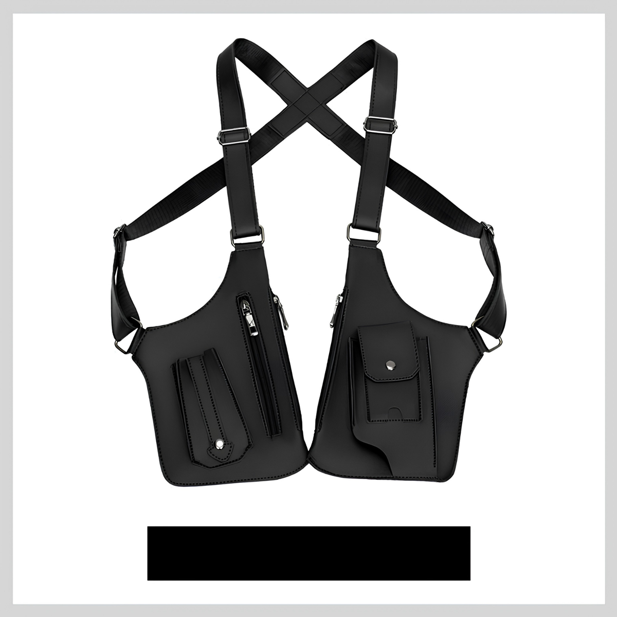ShadowCarry Pro – Borsa a tracolla antifurto in similpelle da uomo