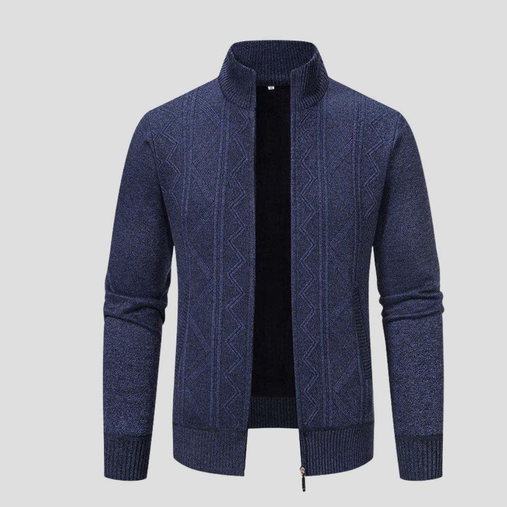 Cardigan da Uomo – Pezzo da Strato in Maglia