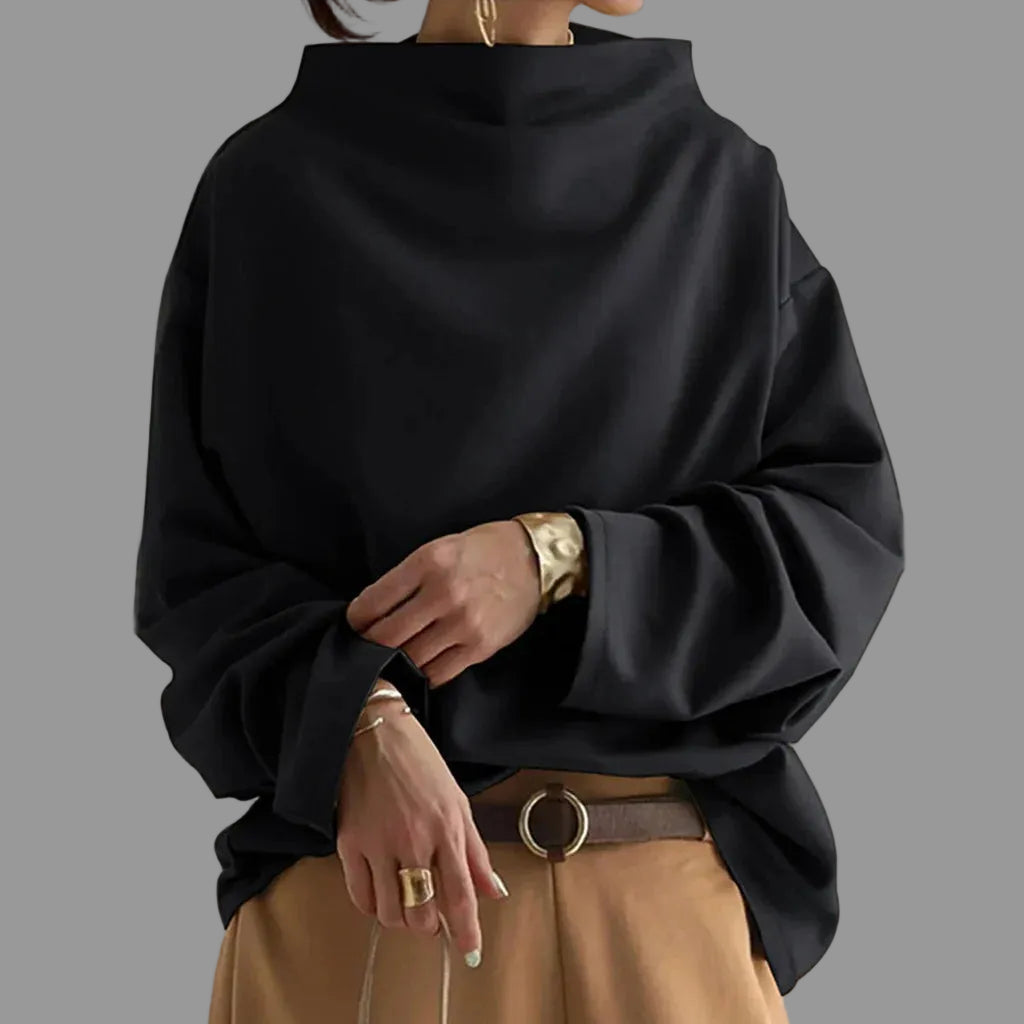 Top Minimalista Scollo Largo per Donne