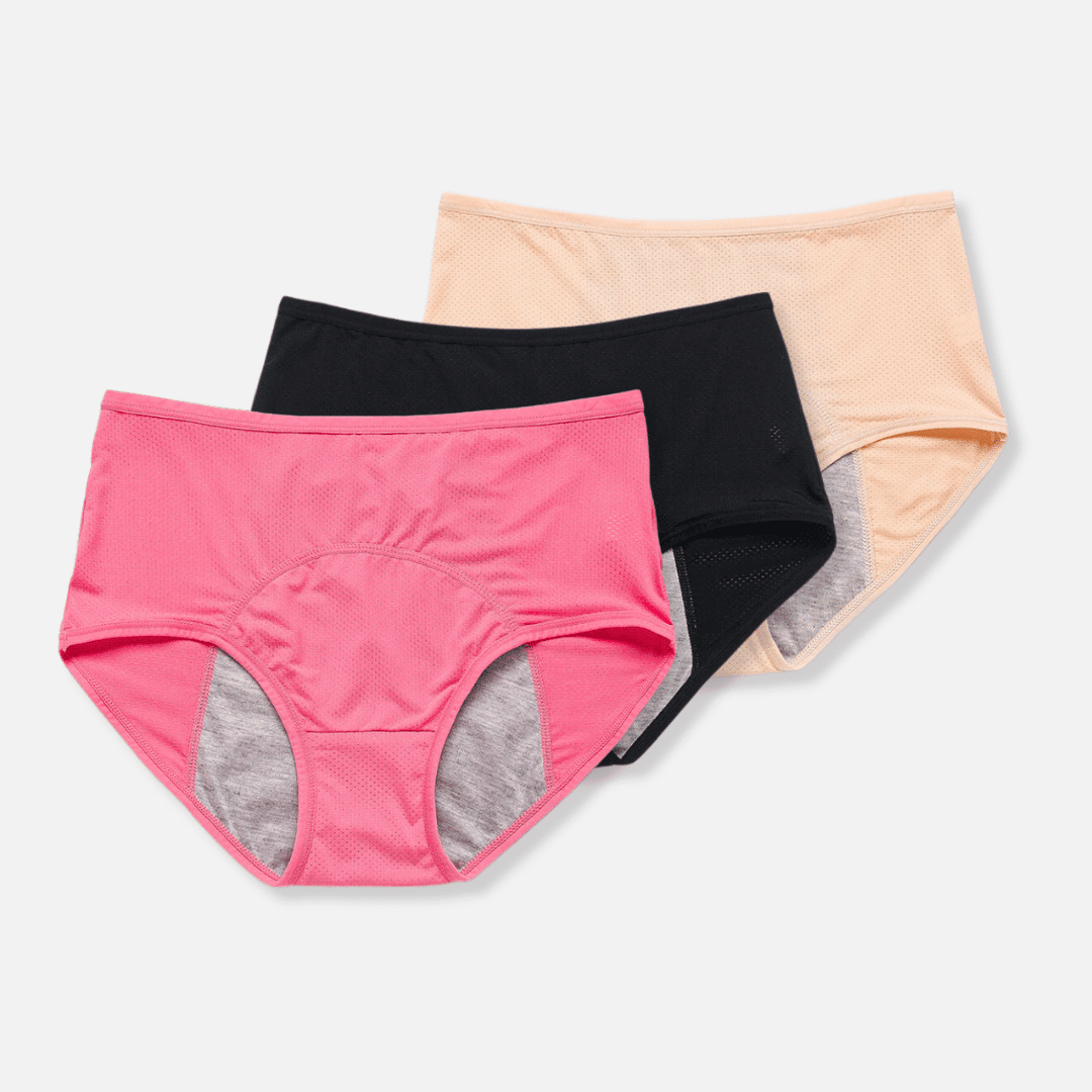 Intimo Mestruale A Prova Di Perdita (3 Pacchi) Per Donne