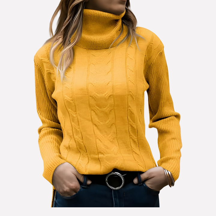 Maglione a Collo Alto da Donna – Stile Quotidiano Relaxed