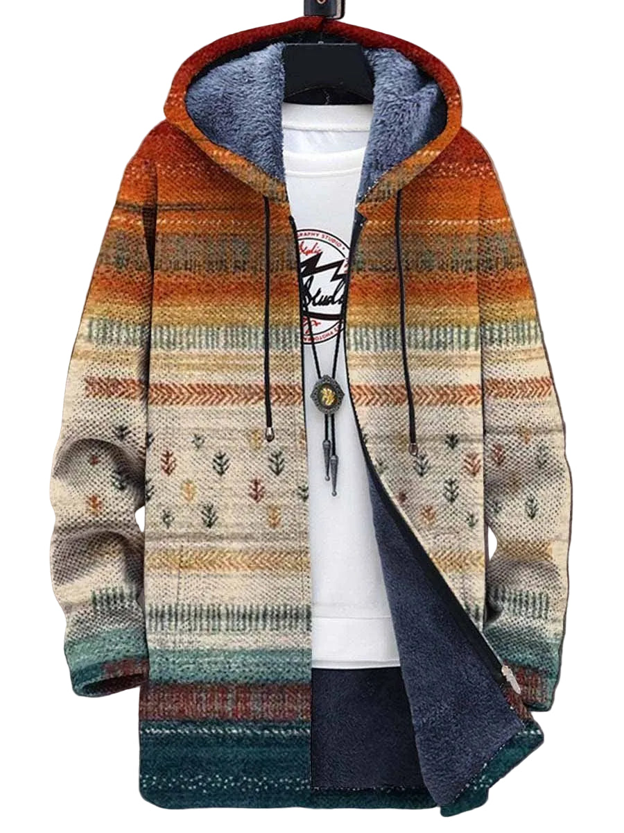 Giubbotto Retro Colorblock per Uomo