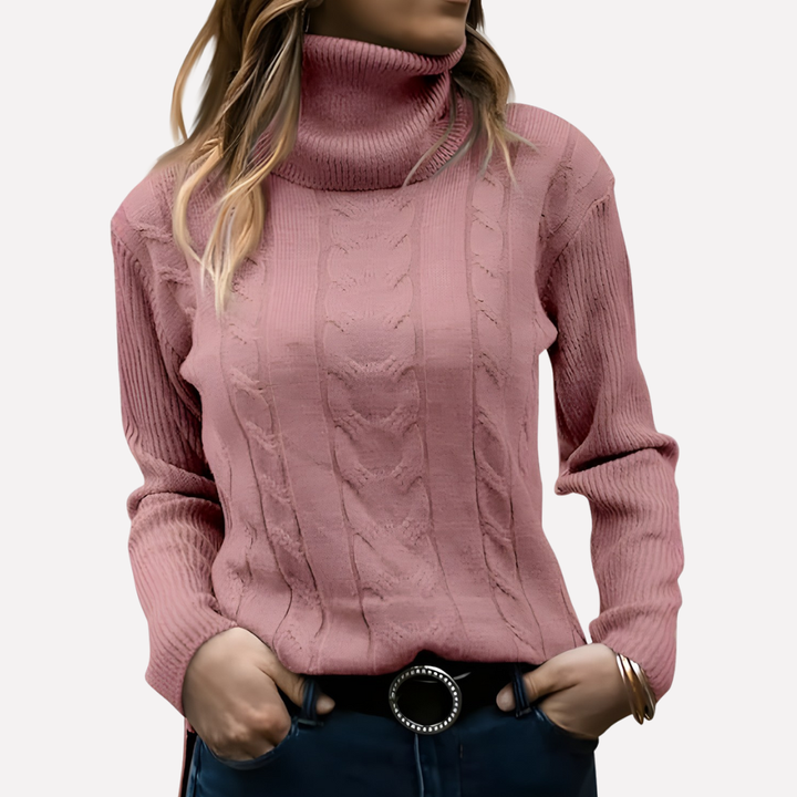 Maglione a Collo Alto da Donna – Stile Quotidiano Relaxed