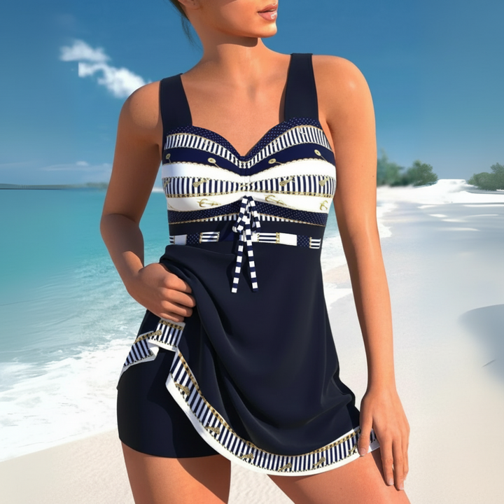 Costume da Bagno Ruche Stile Azteco per Donna